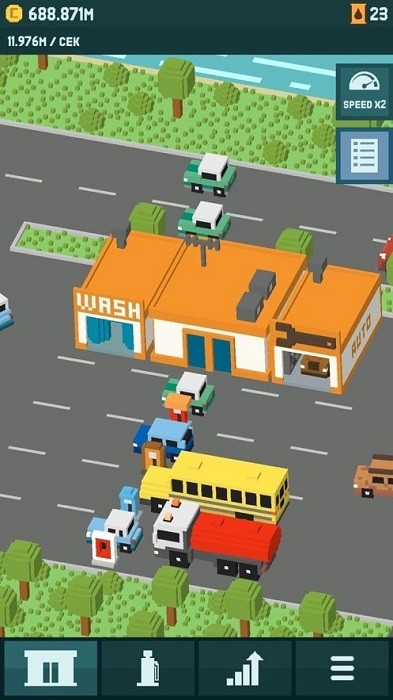 加油站闲置汽车大亨(gas station)