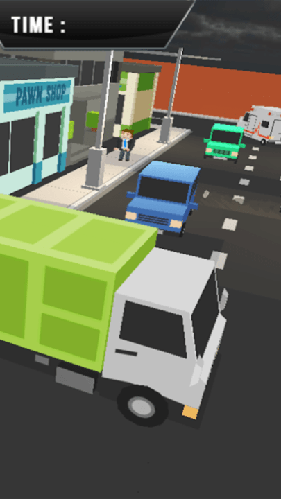 像素城市逃亡游戏