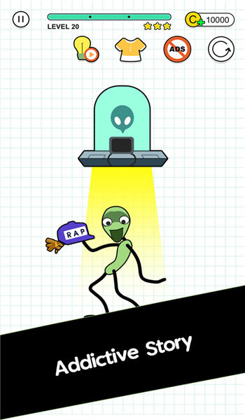 开心画线外星人传奇免费版 开心画线外星人传奇游戏下载