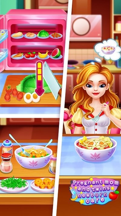 孕妇妈妈和双胞胎新生宝贝护理手机版下载