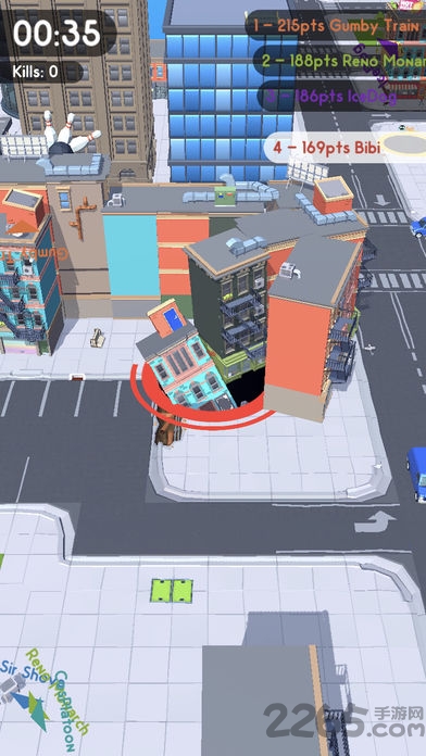 华为黑洞吞噬城市游戏