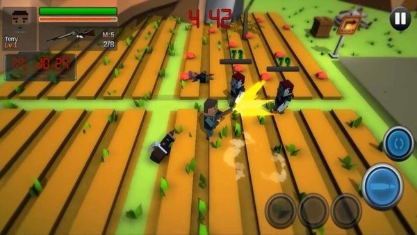 像素求生之路游戏(last4dead僵尸之城)