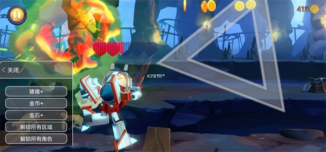 愤怒的小鸟变形金刚破解版无限钻石