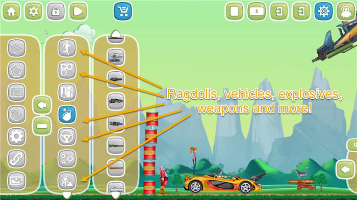 人偶游乐场手机版(ragdoll physics playground)