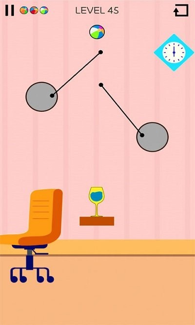 快乐画线玻璃杯游戏