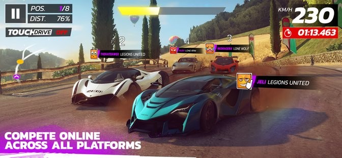 狂野飙车传奇集结官方版(asphalt legends unite)