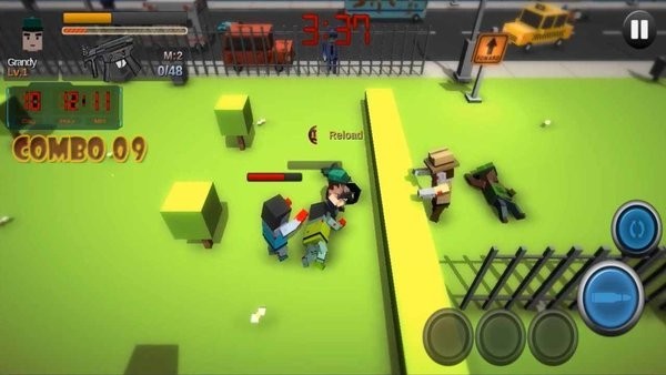 像素求生之路游戏(last4dead僵尸之城)