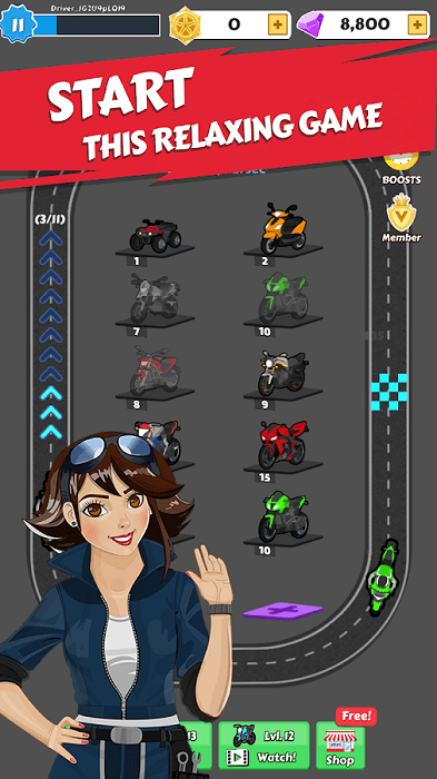 合并自行车游戏