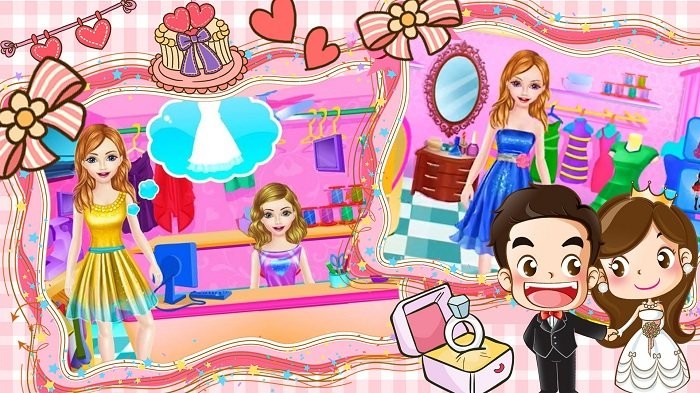 甜心公主婚礼设计游戏
