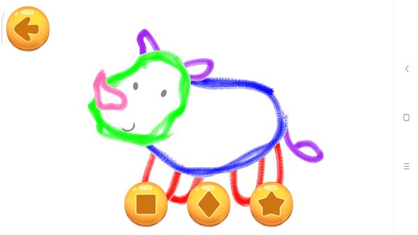 儿童游戏涂色画画游戏