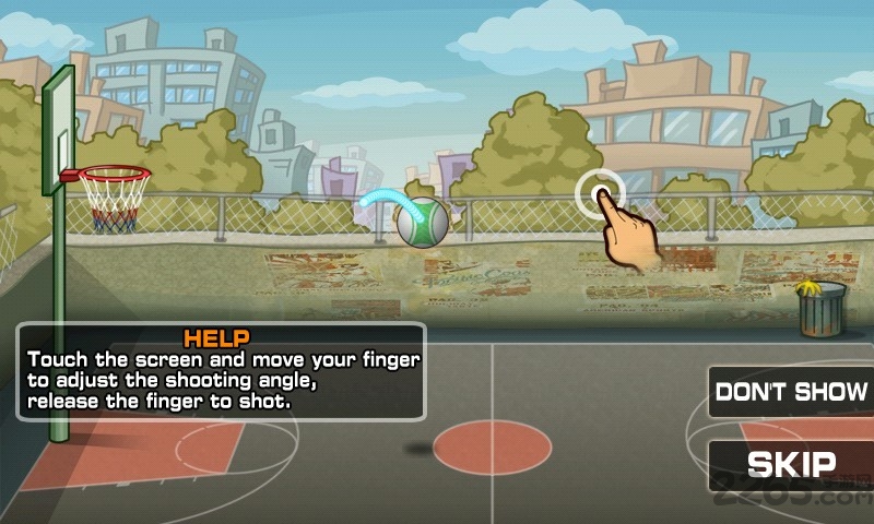 指尖投篮破解版