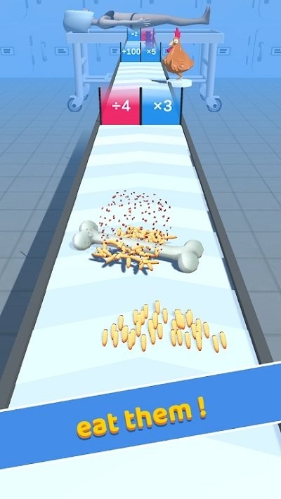 蛆虫冲刺3d游戏(maggots rush 3d)