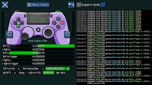 游戏手柄测试仪软件(Game Controller Tester)
