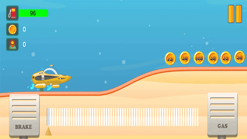 潜水艇爬坡手机版