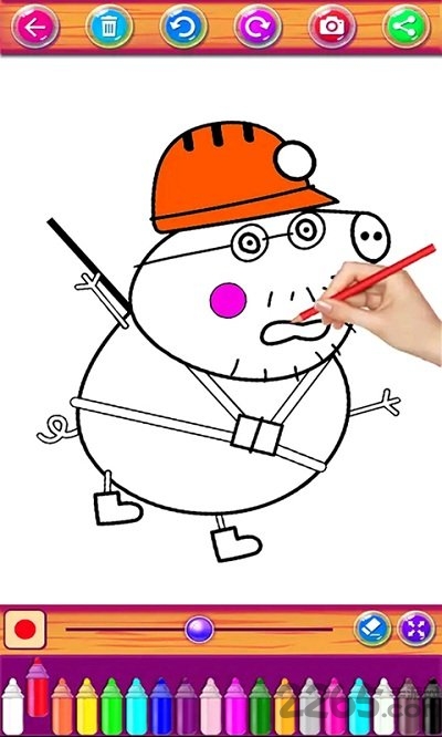 小猪佩奇爱画画游戏下载