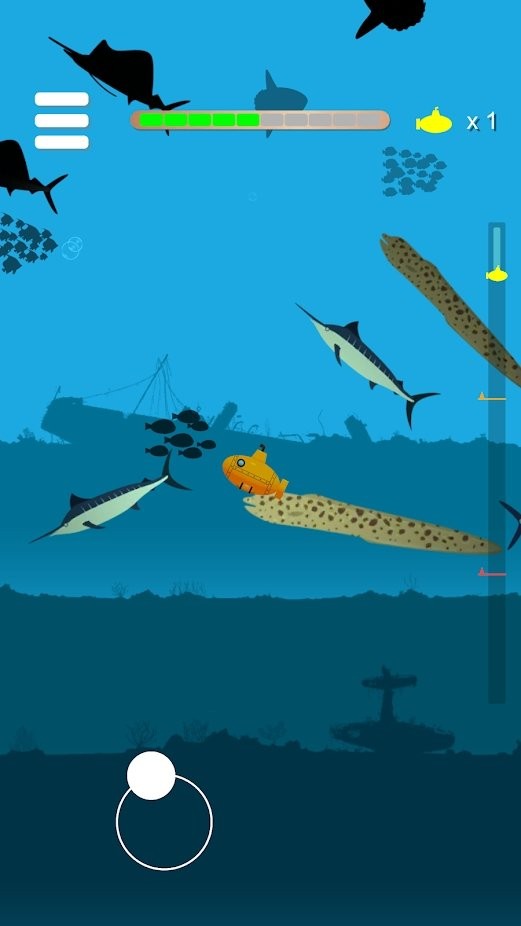 潜水艇深海探险游戏