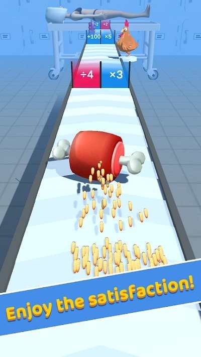 蛆虫冲刺3d游戏(maggots rush 3d)