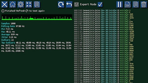 游戏手柄测试仪软件(Game Controller Tester)