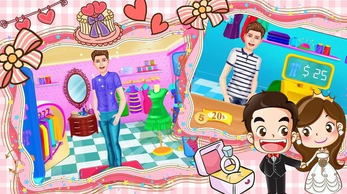 甜心公主婚礼设计游戏