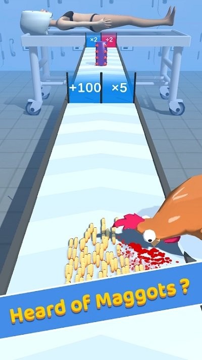 蛆虫冲刺3d游戏(maggots rush 3d)