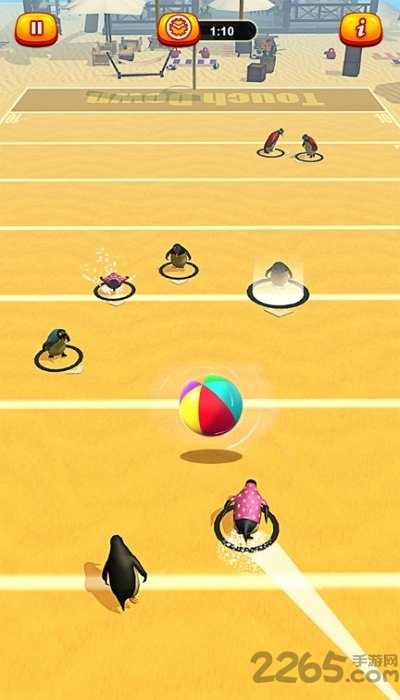 企鹅欢乐踢球游戏