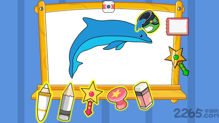 兔宝宝爱画画游戏