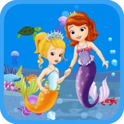 人鱼公主爱画画小游戏