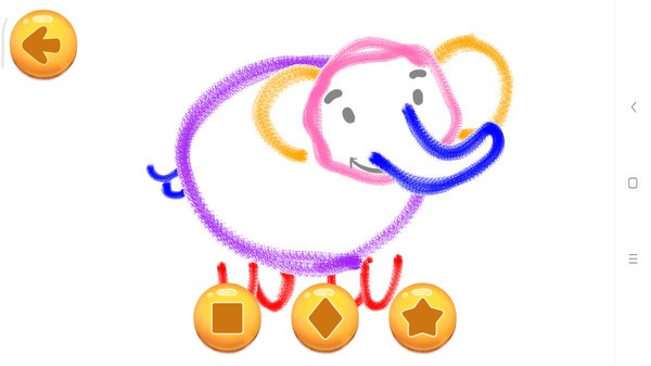 儿童游戏涂色画画游戏