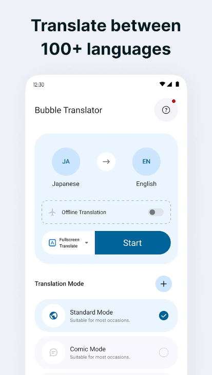 bubble translate气泡屏幕翻译app