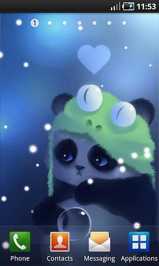 超萌熊猫动态壁纸手机版