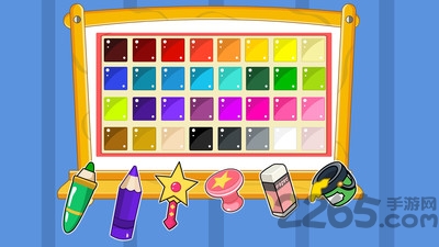 兔宝宝爱画画游戏