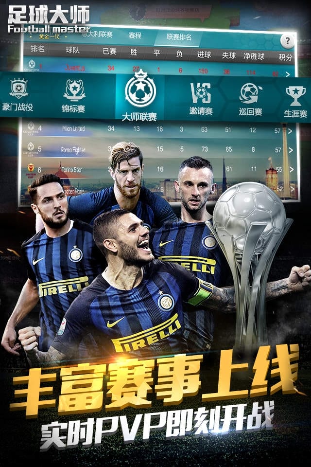 足球大师黄金一代内购版