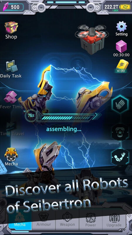 放置变形金刚手机版 放置变形金刚游戏下载