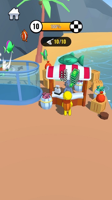 鱼和奔跑游戏(Fish and Run)