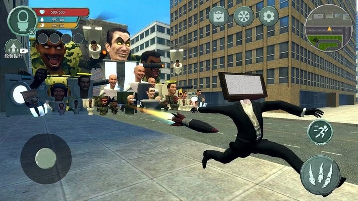 马桶人乱斗监控人最新版