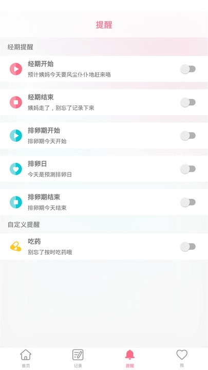 女性经期记录软件 女性经期记录app下载