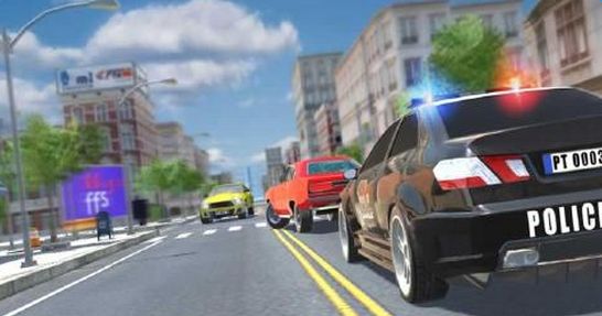 警车城市自由追逐手机版