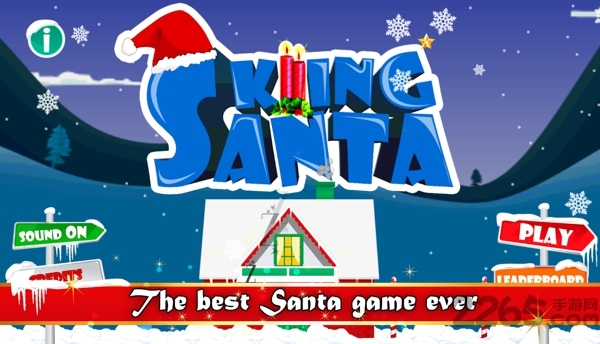 圣诞老人滑雪手机版