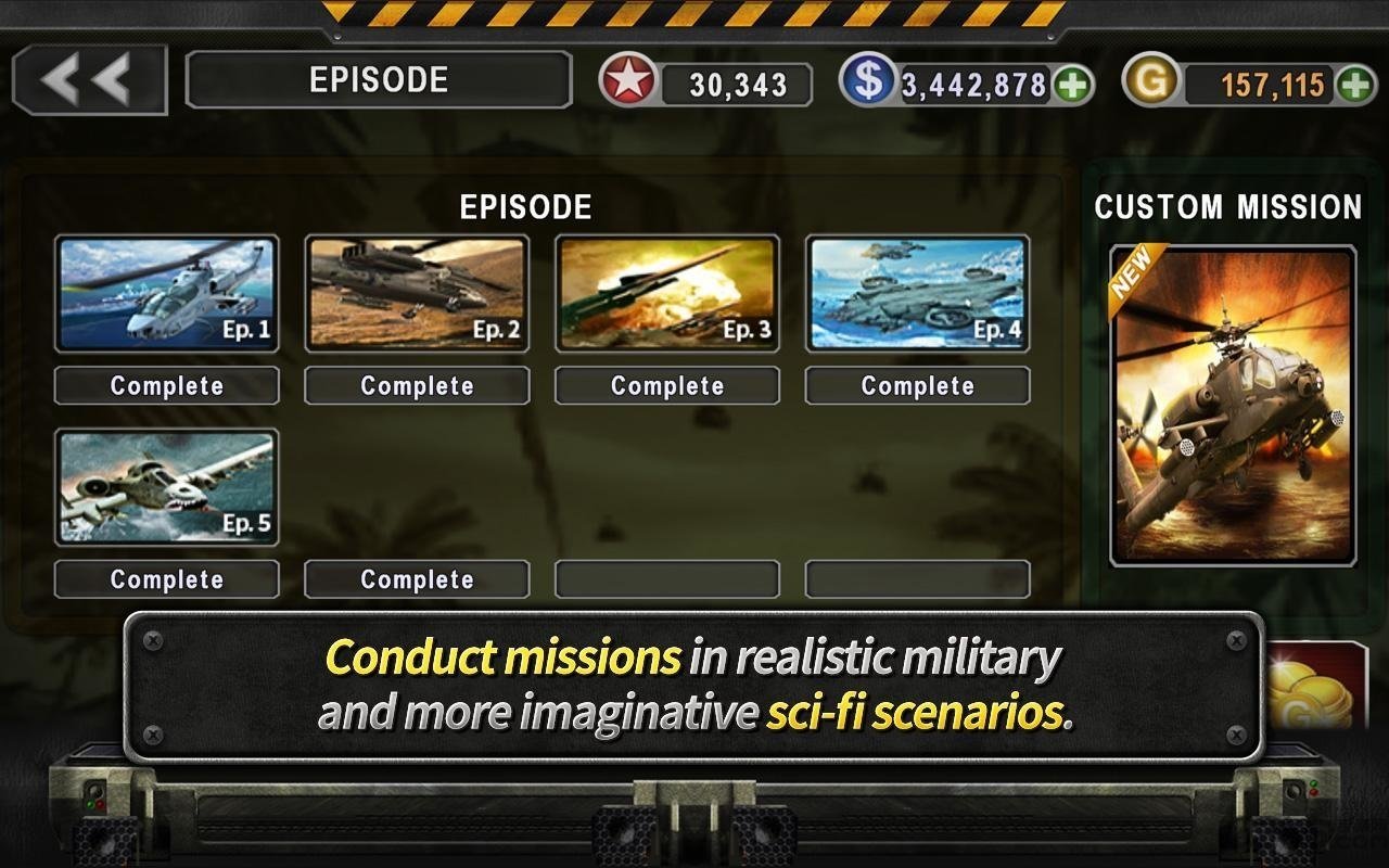 炮艇战3d直升机360版