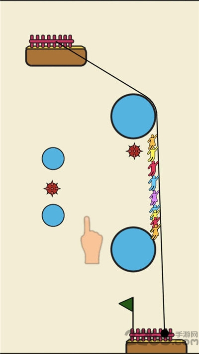 绳索救援孩子们手游