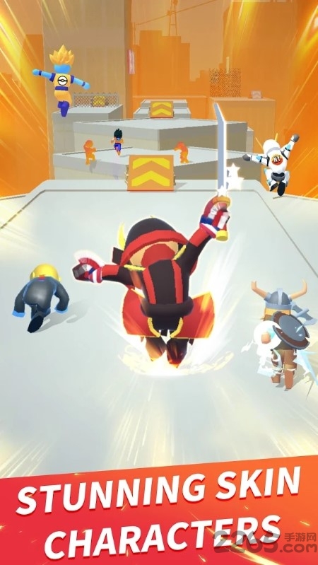 parkour race小游戏