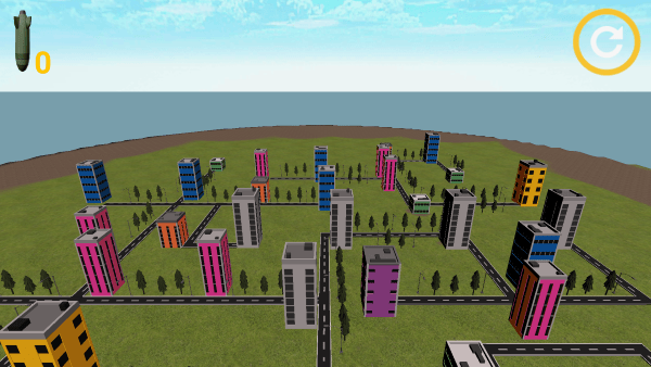 原地爆破模拟器游戏