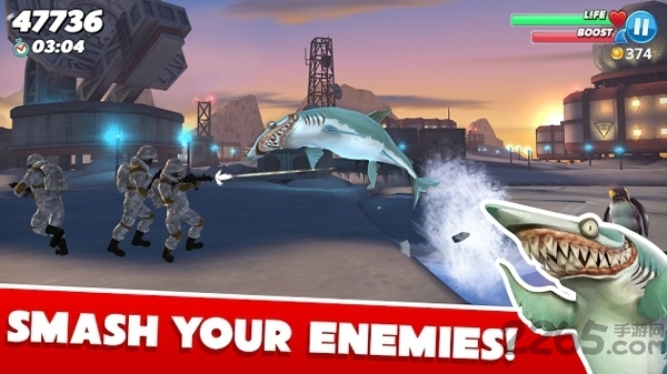 饥饿鲨世界3d无限钻石金币版 饥饿鲨世界3d破解版