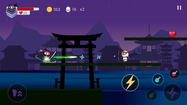 忍者跑最新版(ninja run)