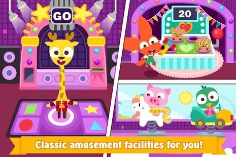 泡泡兔梦幻小镇游乐场游戏