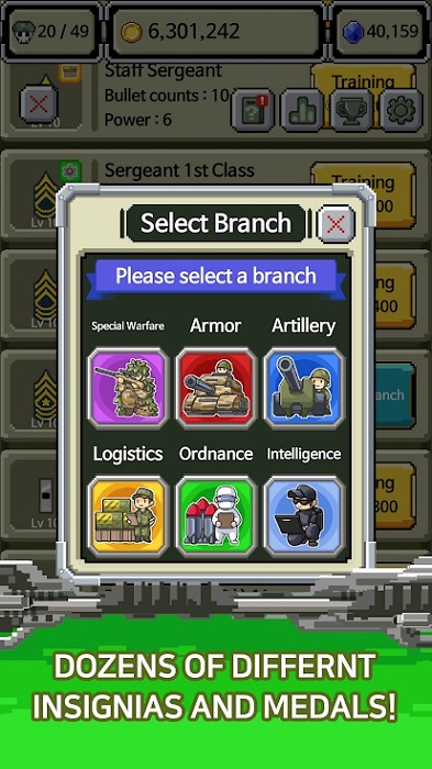 军衔徽章养成游戏破解版