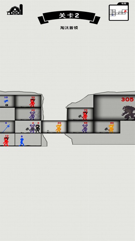 女王军团爬塔闯关游戏