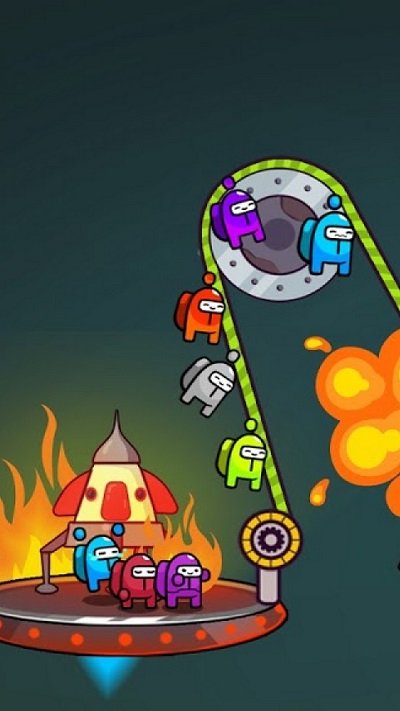 我们之中绳索救援手机游戏