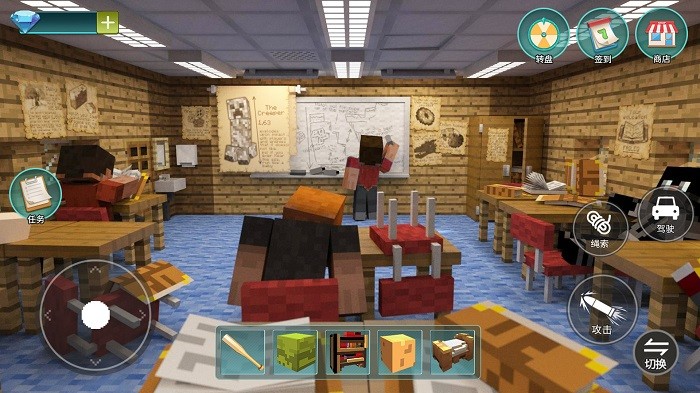 像素樱花校园模拟游戏