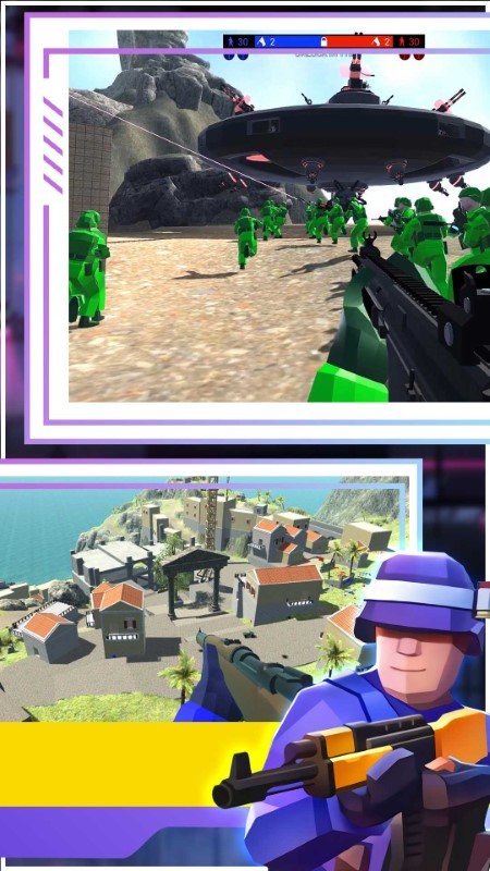 迷你战场大冒险游戏